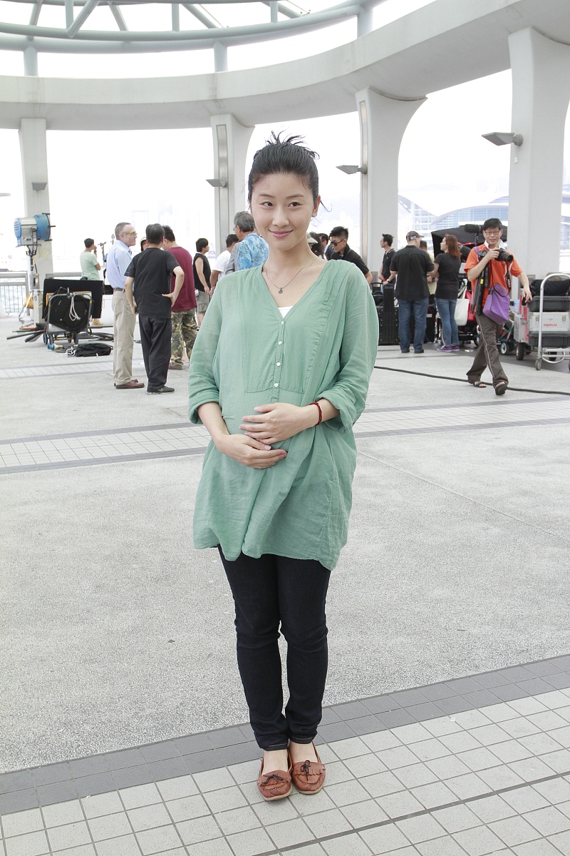 2012年9月6日,香港,电影《一个复杂的故事》开镜仪式.***_*** 车婉婉+