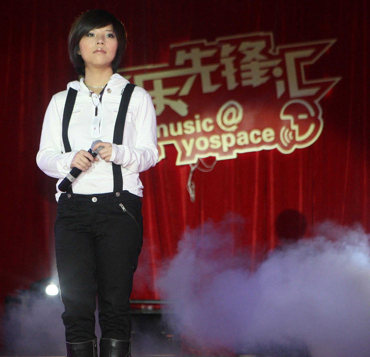 2008年12月19日,北京,2008北京校园音乐演出季的最后一场演唱会在中国