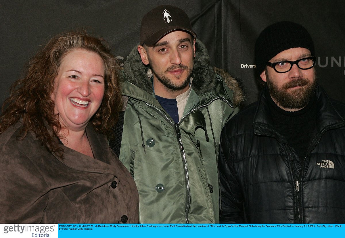 park city, ut - january 21:  (l-r) actress rusty schwimmer, dire