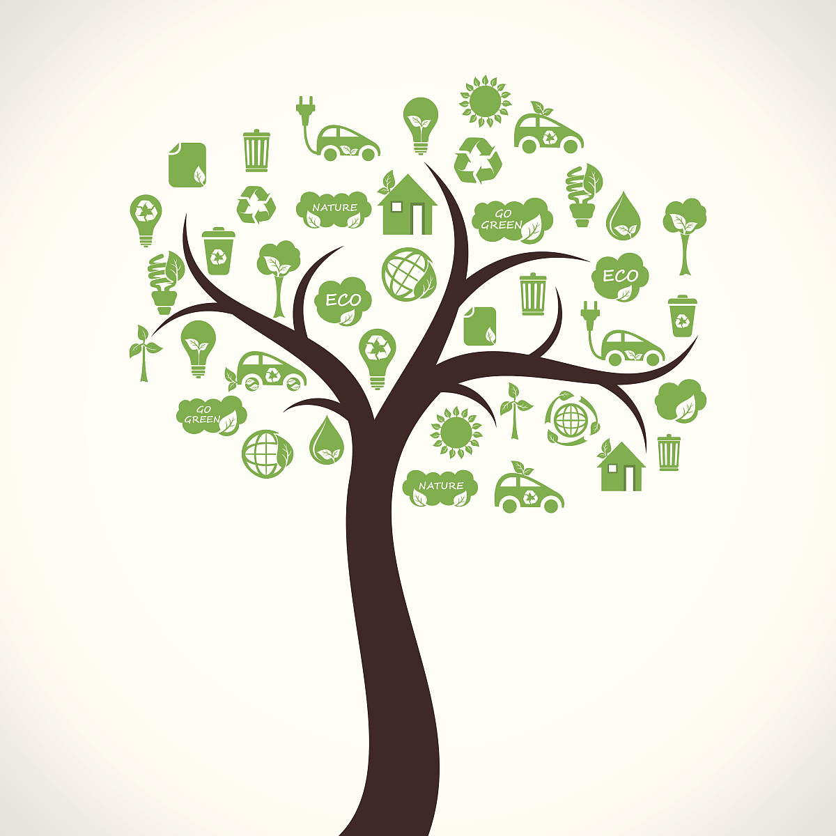 eco-friendly tree