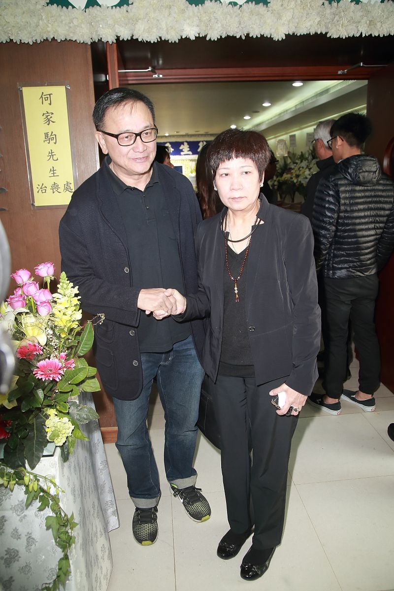 2015年2月11日,香港,凭80年代港产片《监狱风云》饰演恶犯"大咪"而打