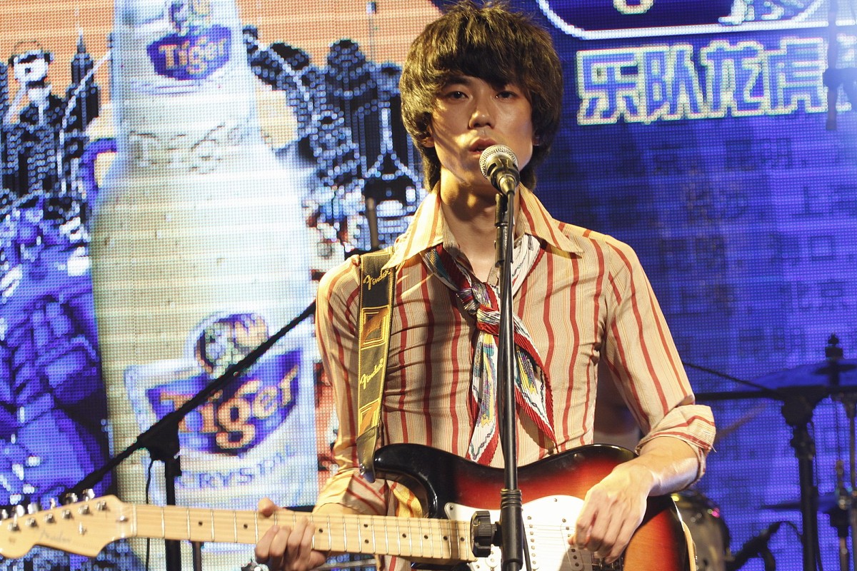 2011年7月31日,北京,由某牌子啤酒主办的"虎啤跨艺界乐队龙虎榜"第二