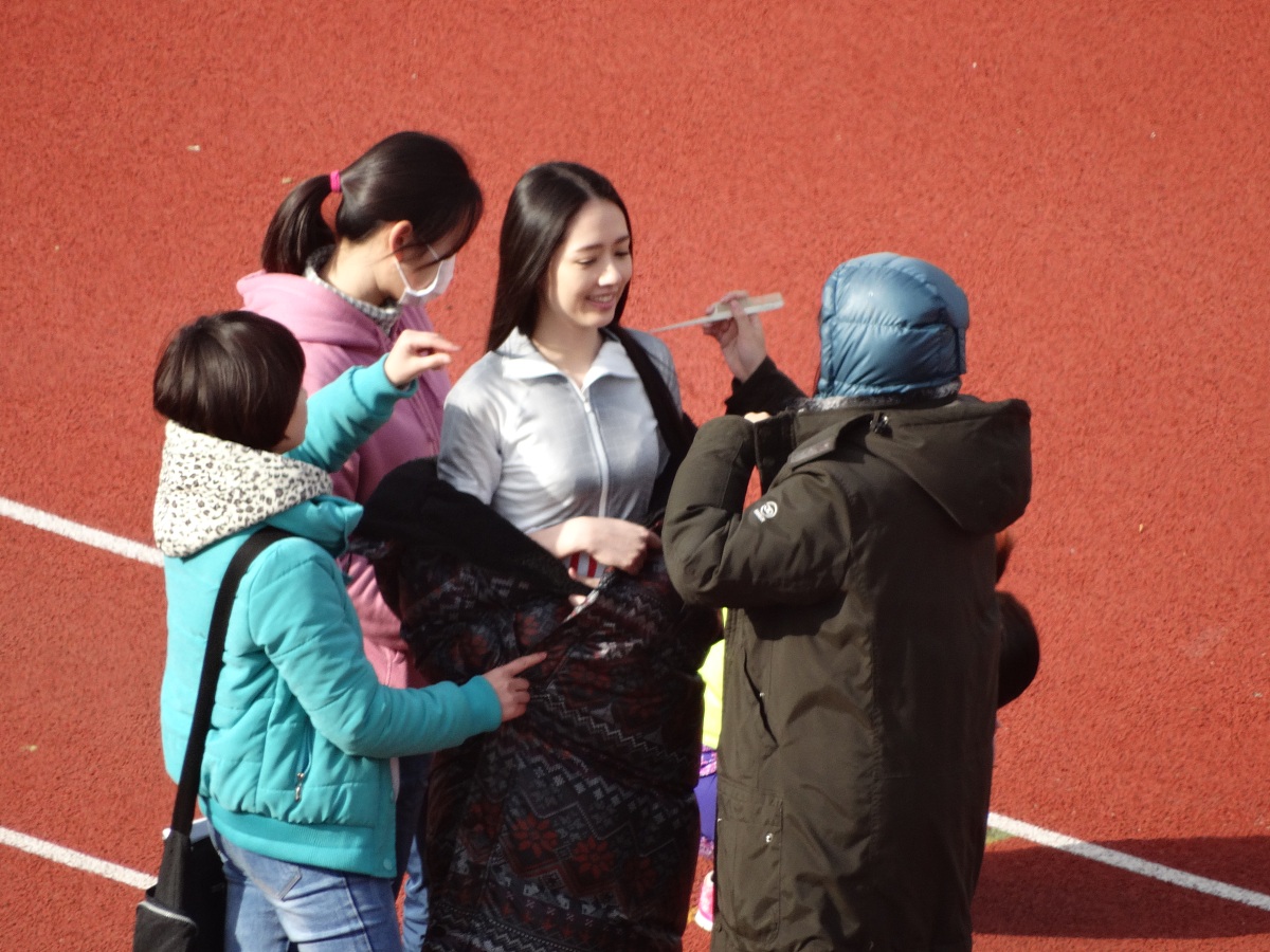 2014年2月11日讯,上海,近日,电影《小时代3》正在热拍.***_***郭碧婷