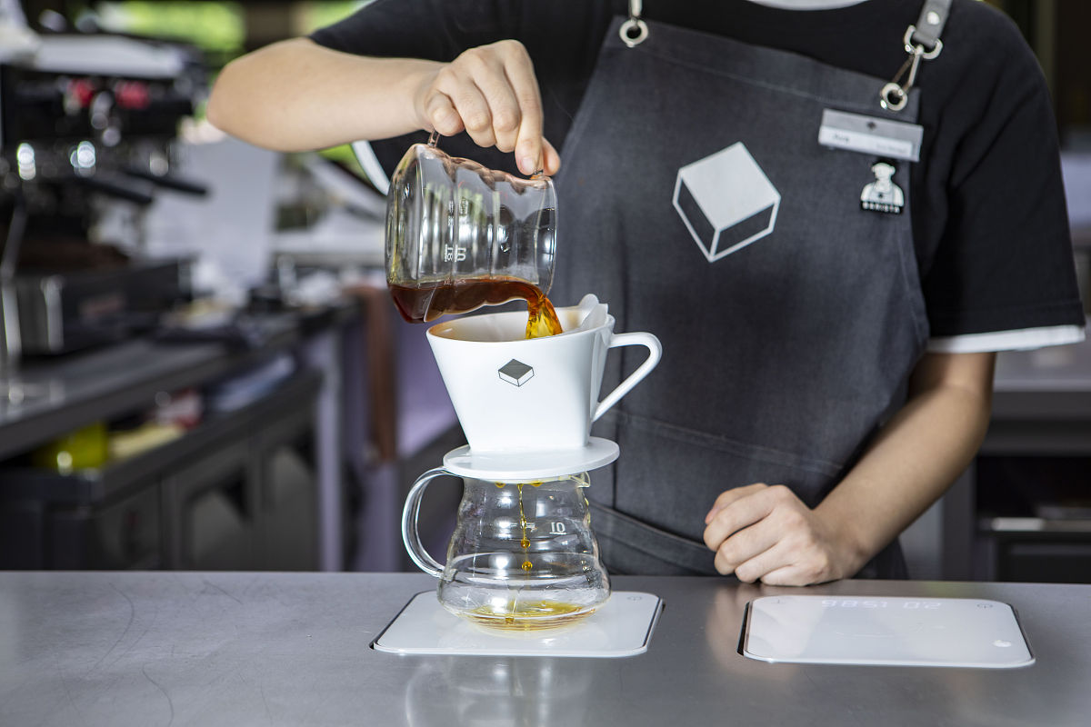 2019年10月8日,上海,eybox coffee是roseonly 公司开设的咖啡连锁店,