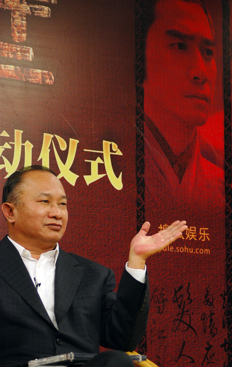 2008年4月23日,北京,电影《赤壁》官网的启动仪式举行. 吴宇森+++_+++