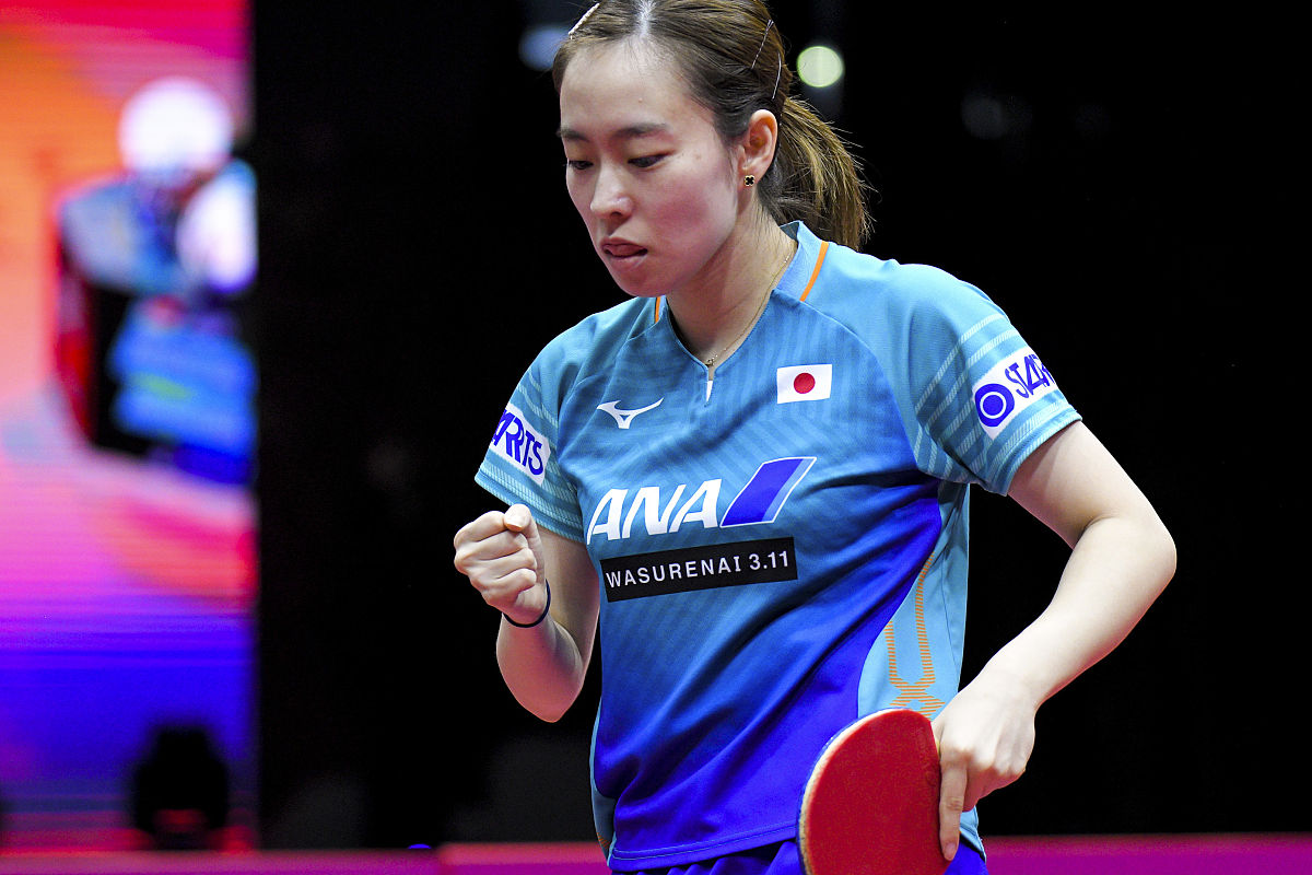 2019年10月19日,四川成都,2019国际乒联女子世界杯次日赛况.石川佳纯