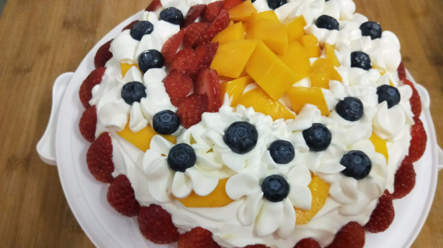 两分钟教会你做网红千层水果蛋糕!