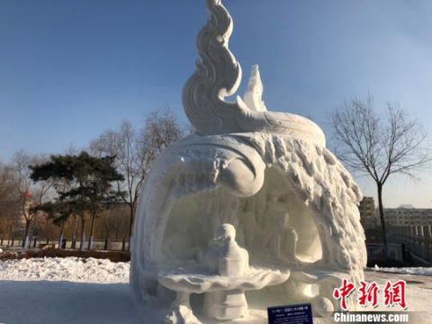 2019第十一届国际大学生雪雕大赛落幕