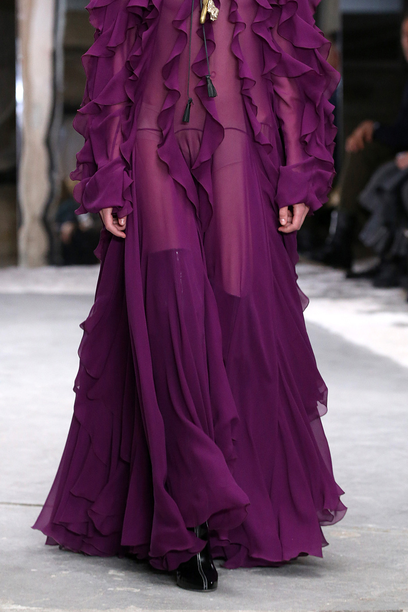 2018秋冬巴黎时装周: giambattista valli 细节