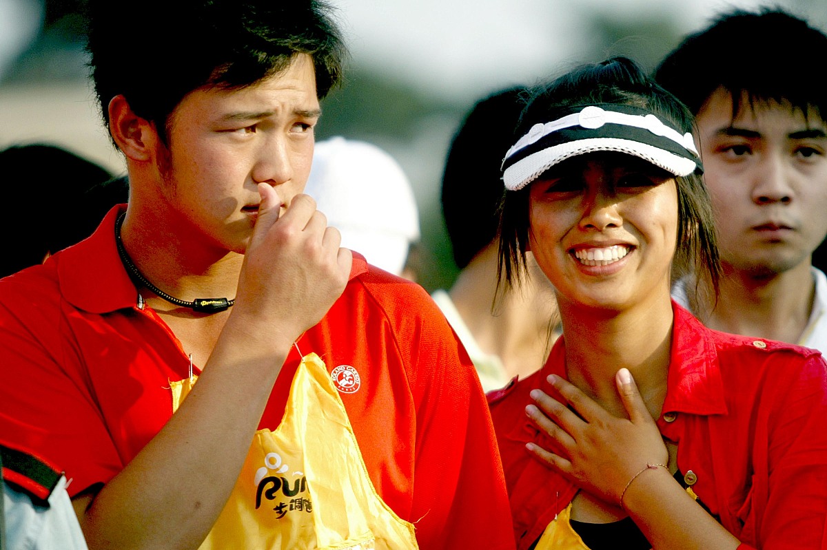 2007年6月23日,一场别开生面的情侣跑比赛在世界文化遗产沈阳昭陵进行