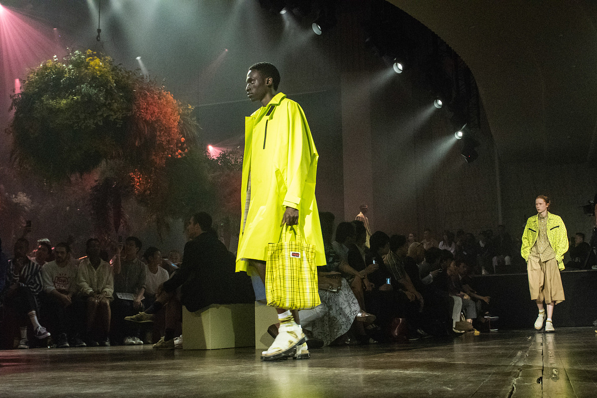 2019春夏巴黎男装周:kenzo 品牌秀场