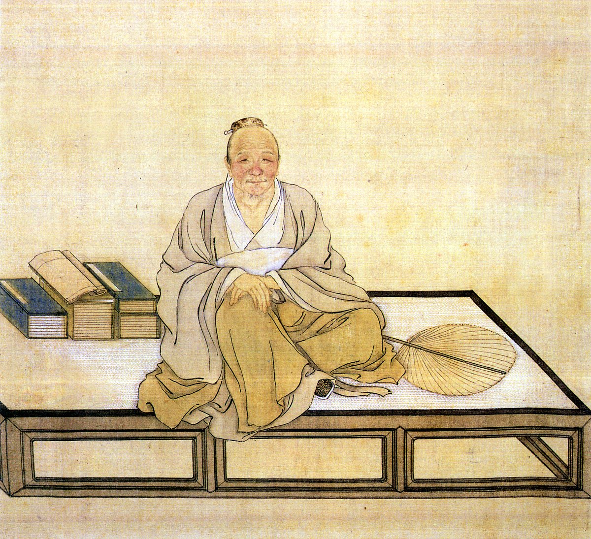 2007年07月19日,中国,清 徐璋 《松江邦彦像册·倪瓒像》