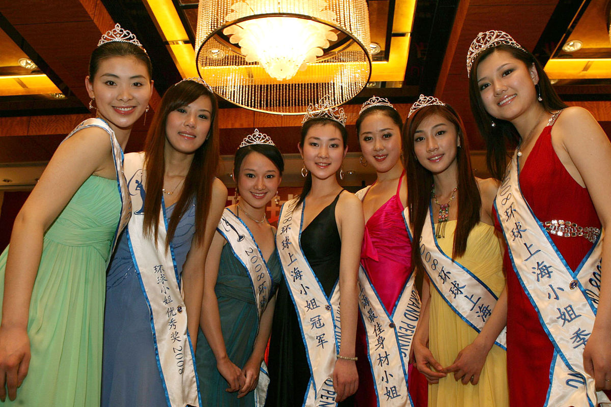 2009年3月21日,上海,第59届环球小姐中国上海赛区的选拔在上海启动.20