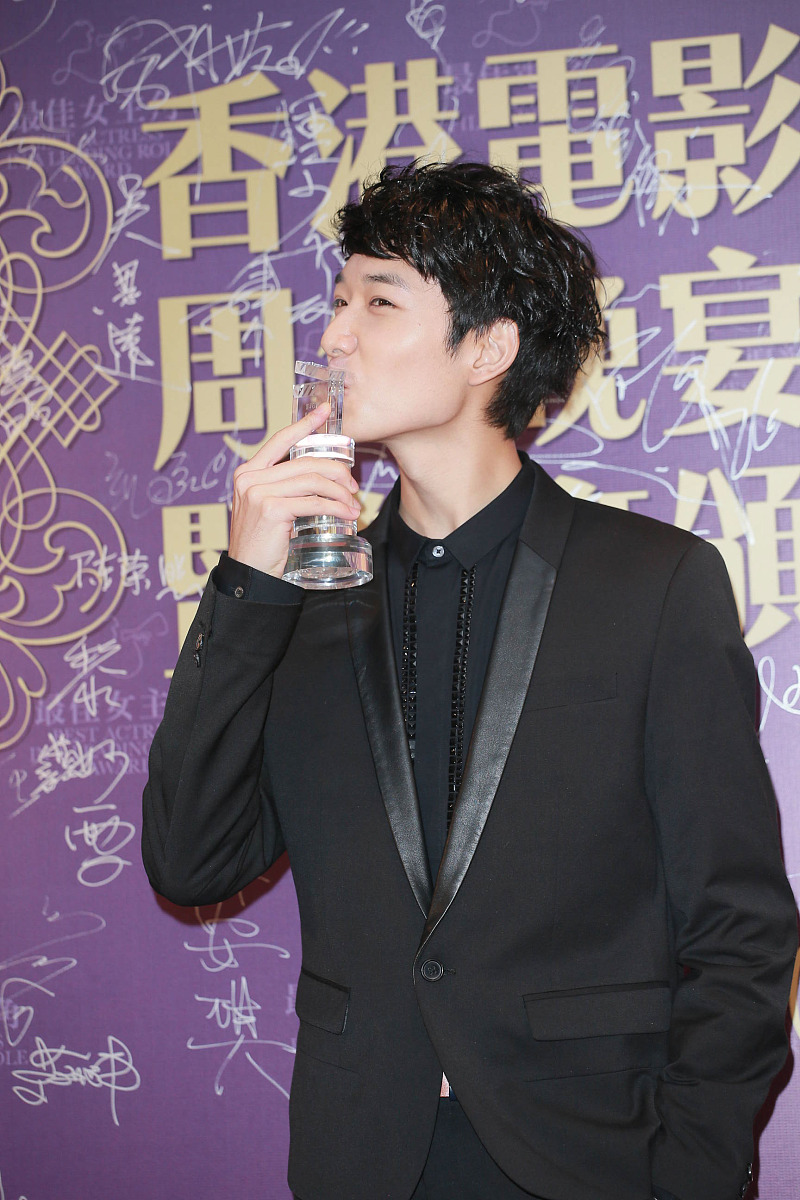 2014年3月5日,香港,香港电影导演会周年晚宴举行.***_***蔡瀚亿 ,