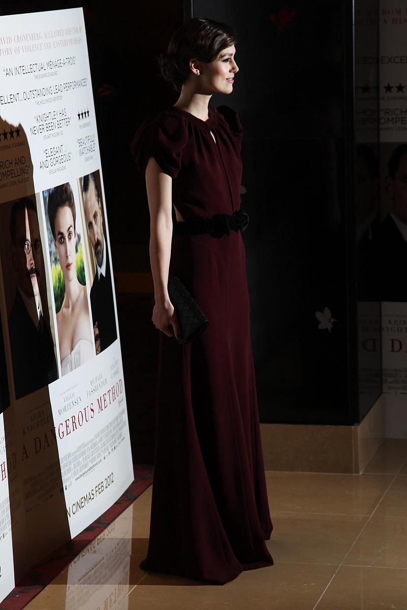 2012年2月1日讯,伦敦,当地时间1月31日,电影《危险方法》(a dangerous