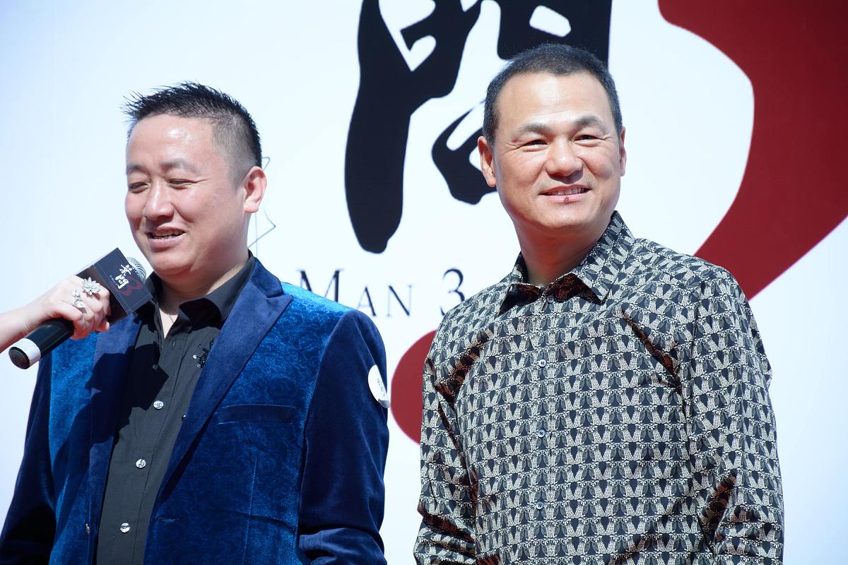 2015年03月25日,上海,电影《叶问3》开机仪式红毯.张行