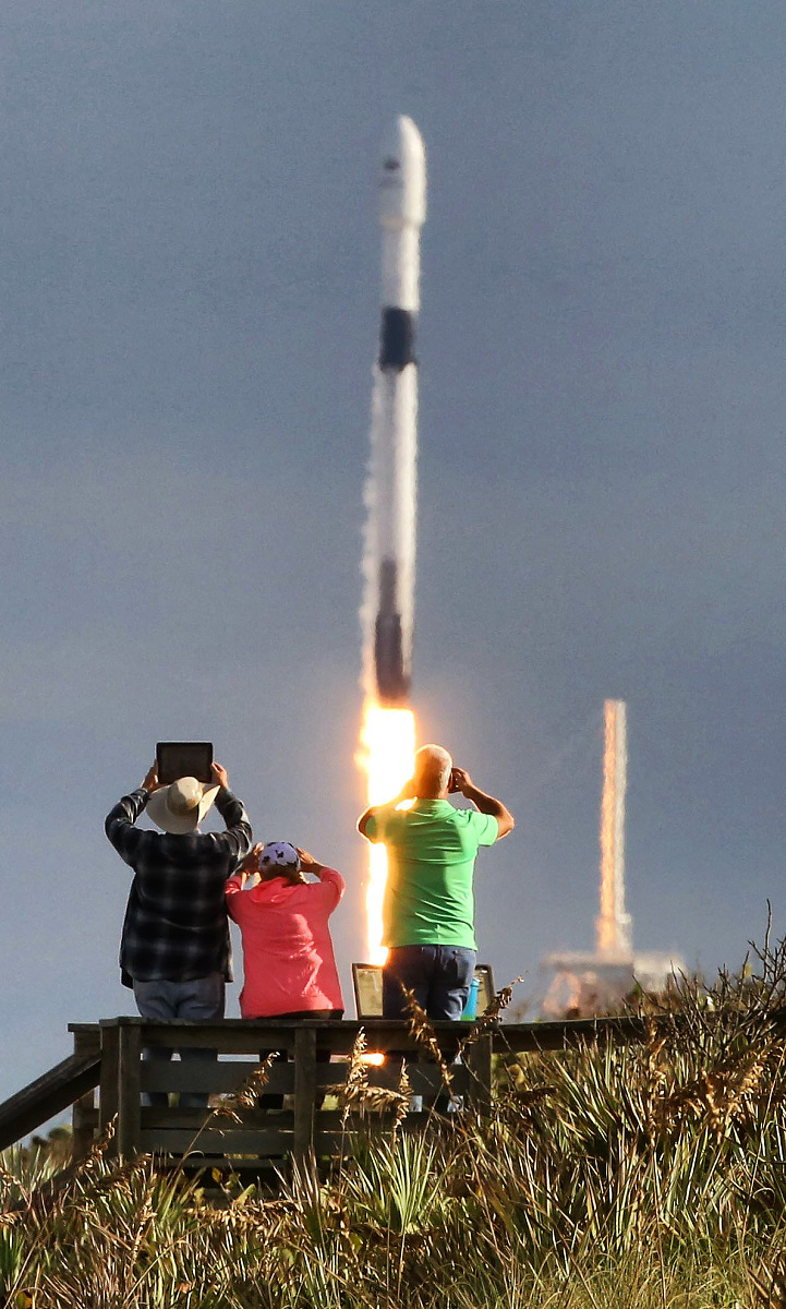 美国:spacex完成今年第18次发射 二手火箭将卫星送入轨道