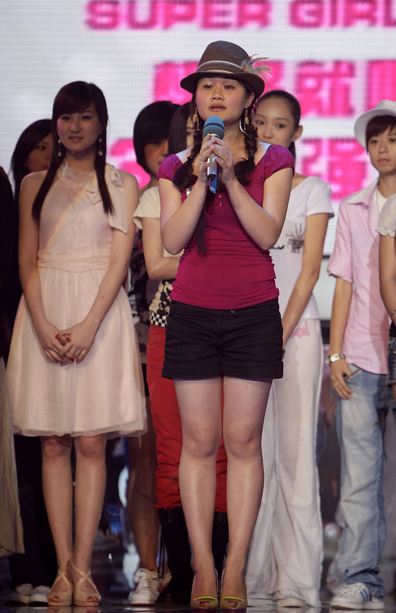 2009年6月8日,湖南长沙,快乐女声300强媒体见面会.+++_+++快乐女声,快