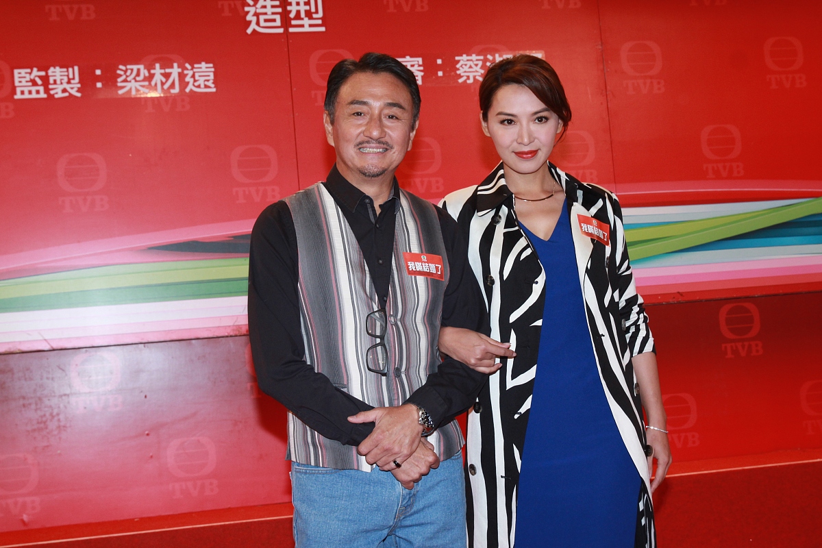 2016年7月29日,香港,众星味tvb新剧《我瞒结婚了》试造型.***_*** ,