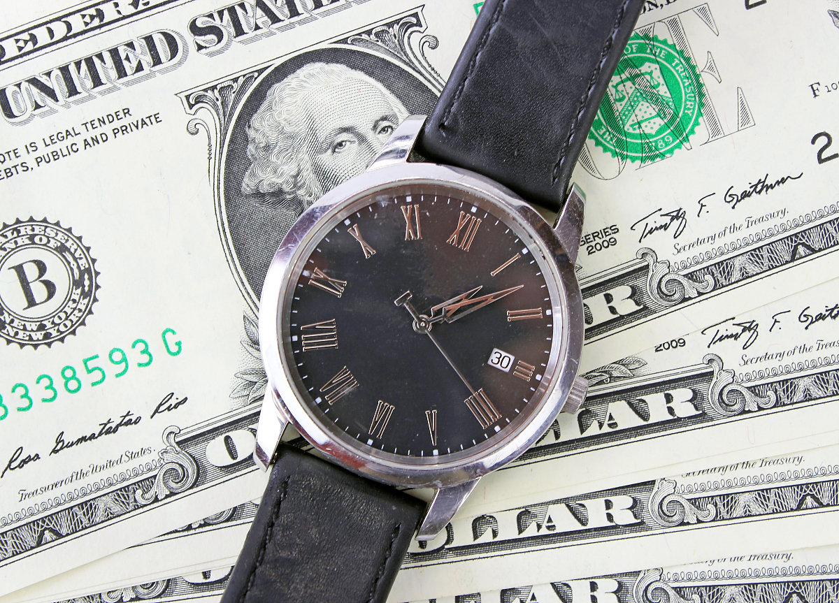 money and watch