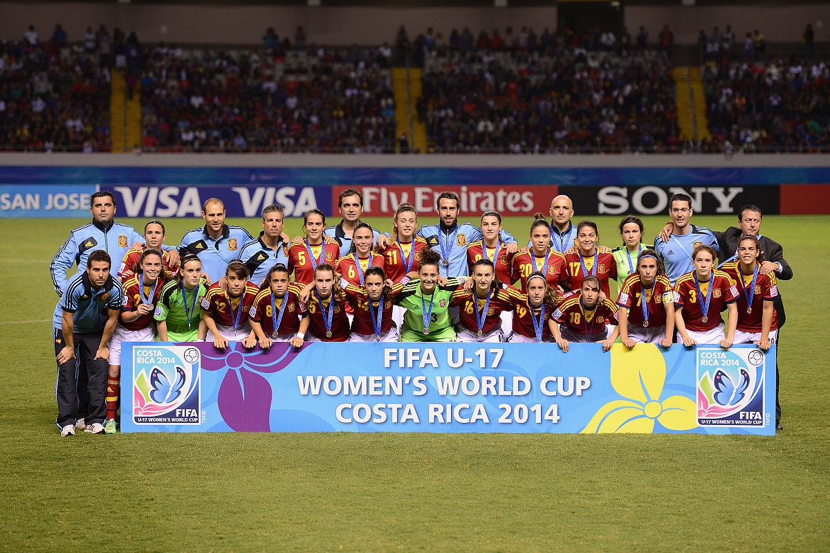 2014年4月4日,哥斯达黎加,2014u17女足世界杯决赛,日本vs西班牙.***_*