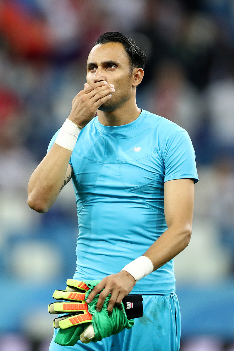 2018俄罗斯世界杯:门将扑点乌龙 哥斯达黎加补时扳平2-2瑞士