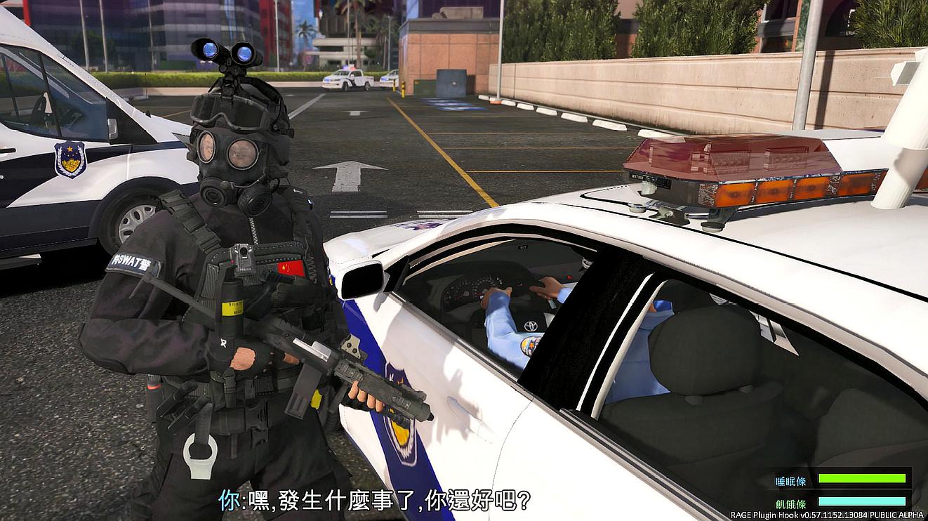 [图]GTA 在洛圣都当警察得学会原地变身「LSPDFR执法先锋」