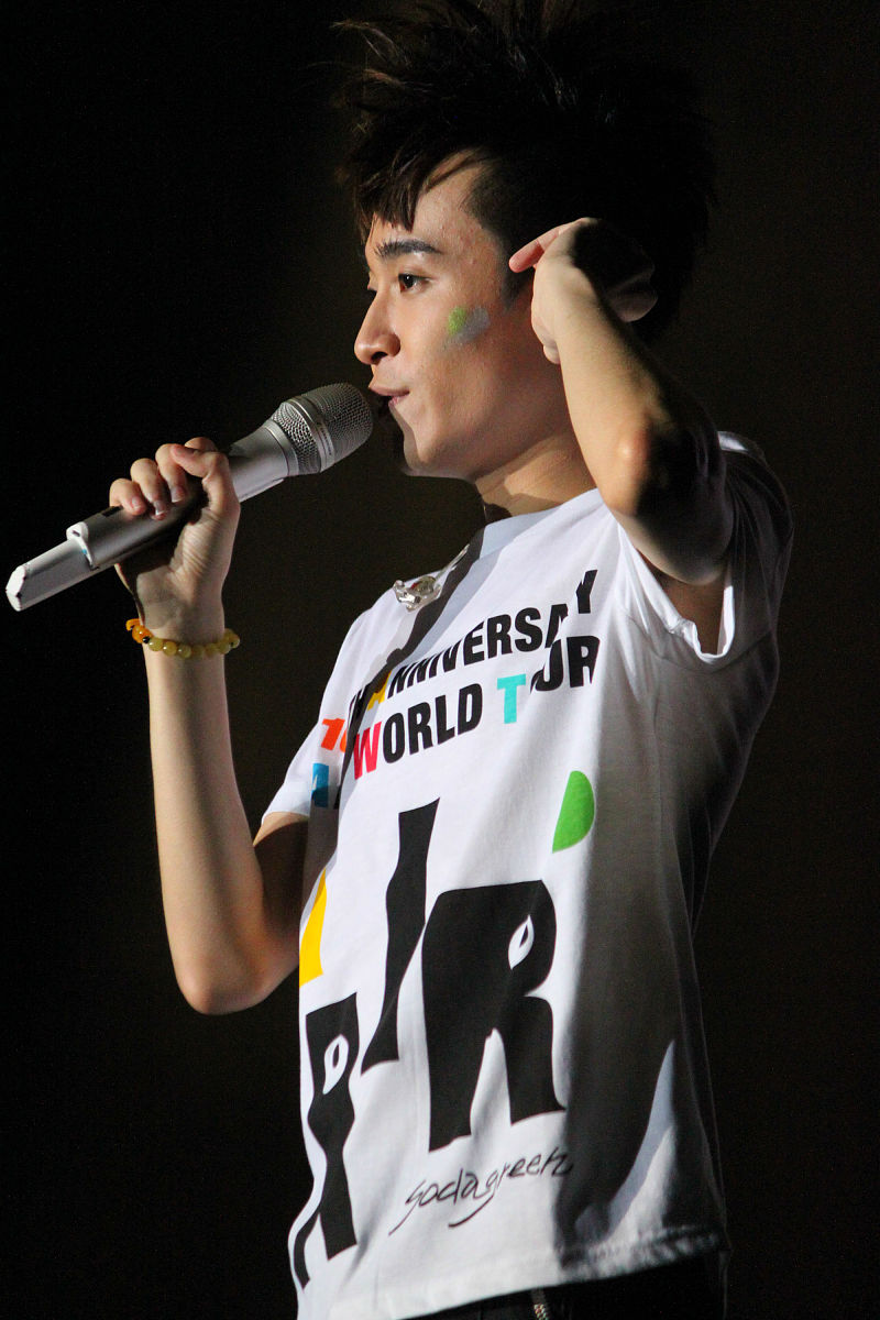 2014年7月18日,广州市白云区广州体育馆,苏打绿世界巡回演唱会广州站