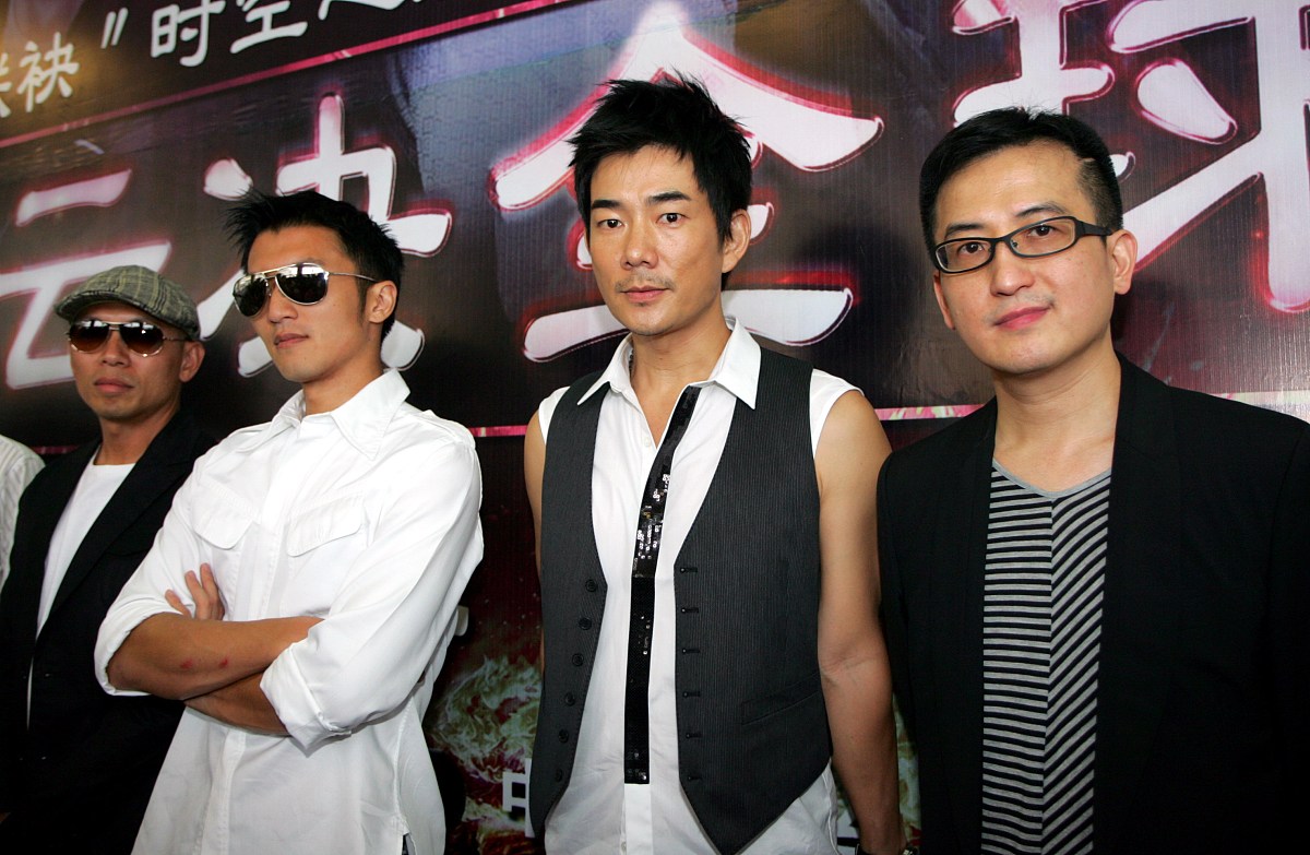 2008年7月16日,上海,动画电影《风云决》上海举办全球首映典礼.导演林