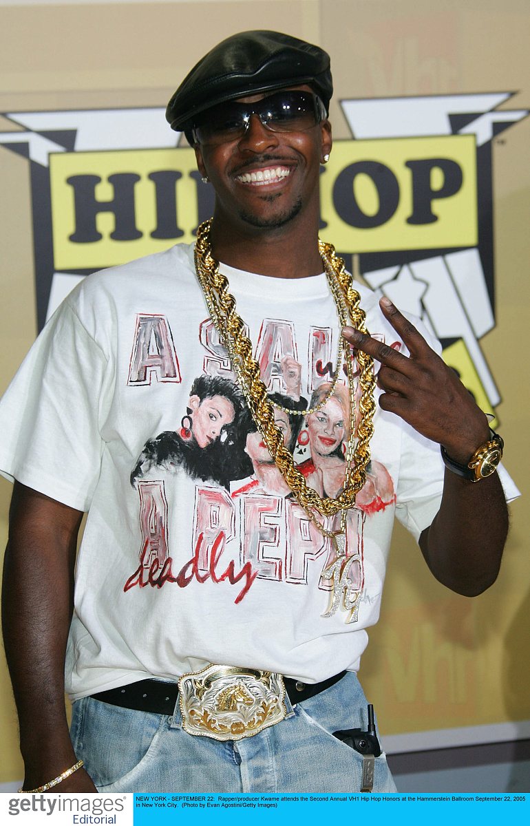 new york - september 22:  rapper/producer kwame attends the seco