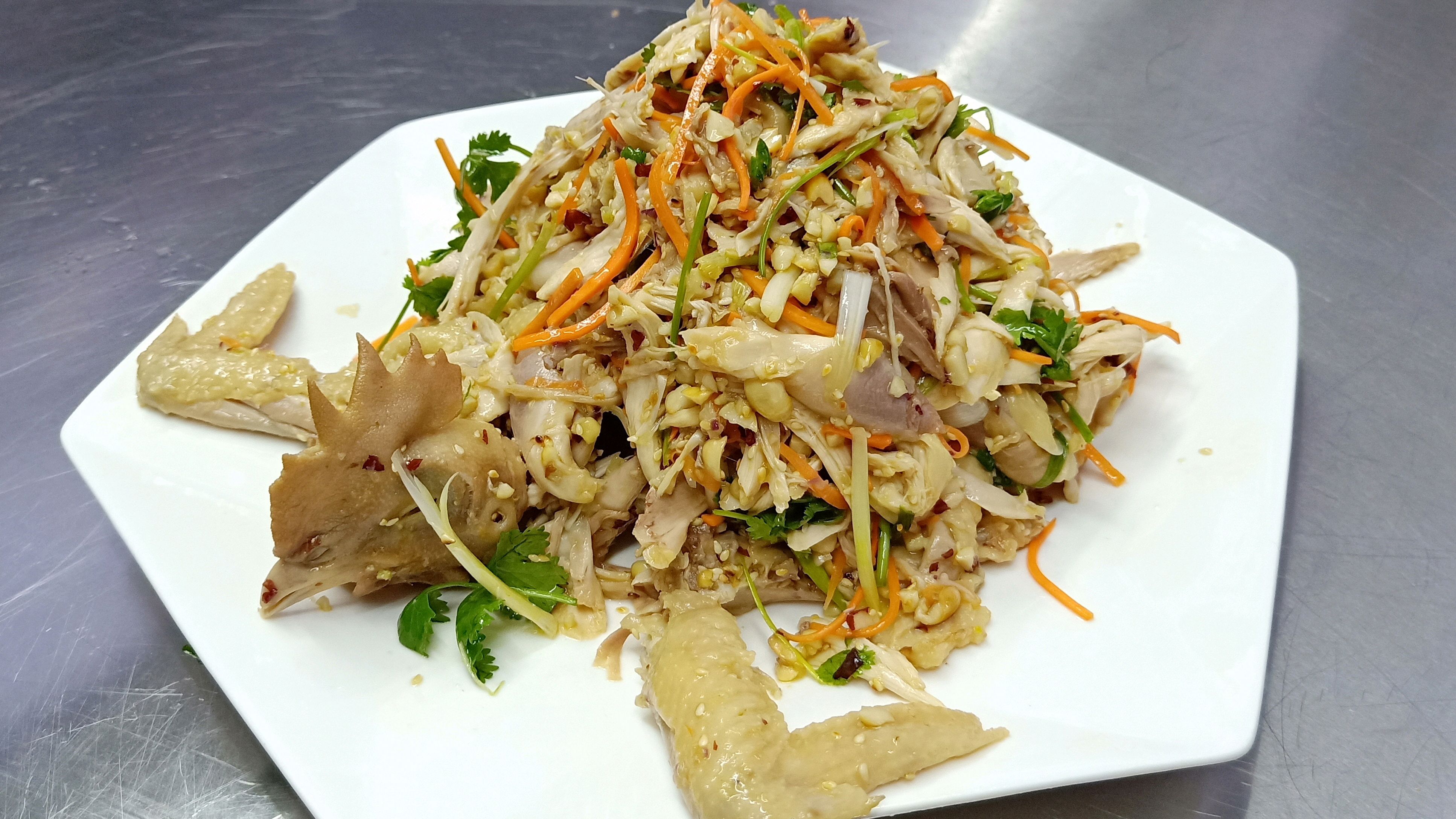 广东大厨分享粤式招牌菜手撕鸡做法简单一学就会