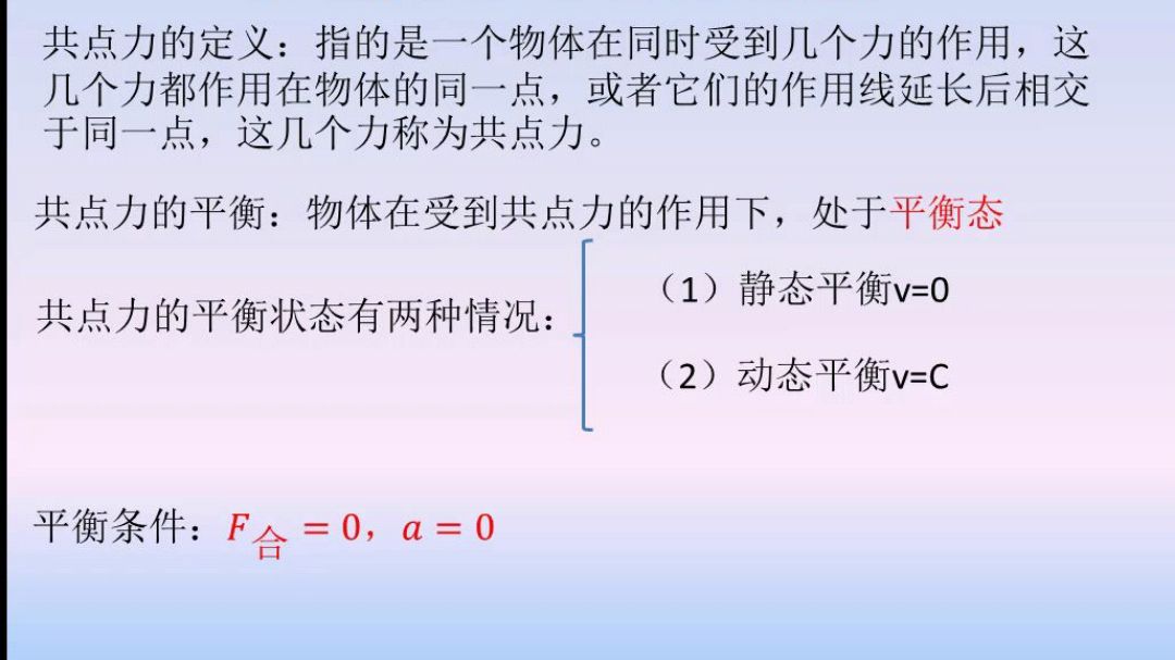 [图]高中物理共点力平衡问题的求解思路