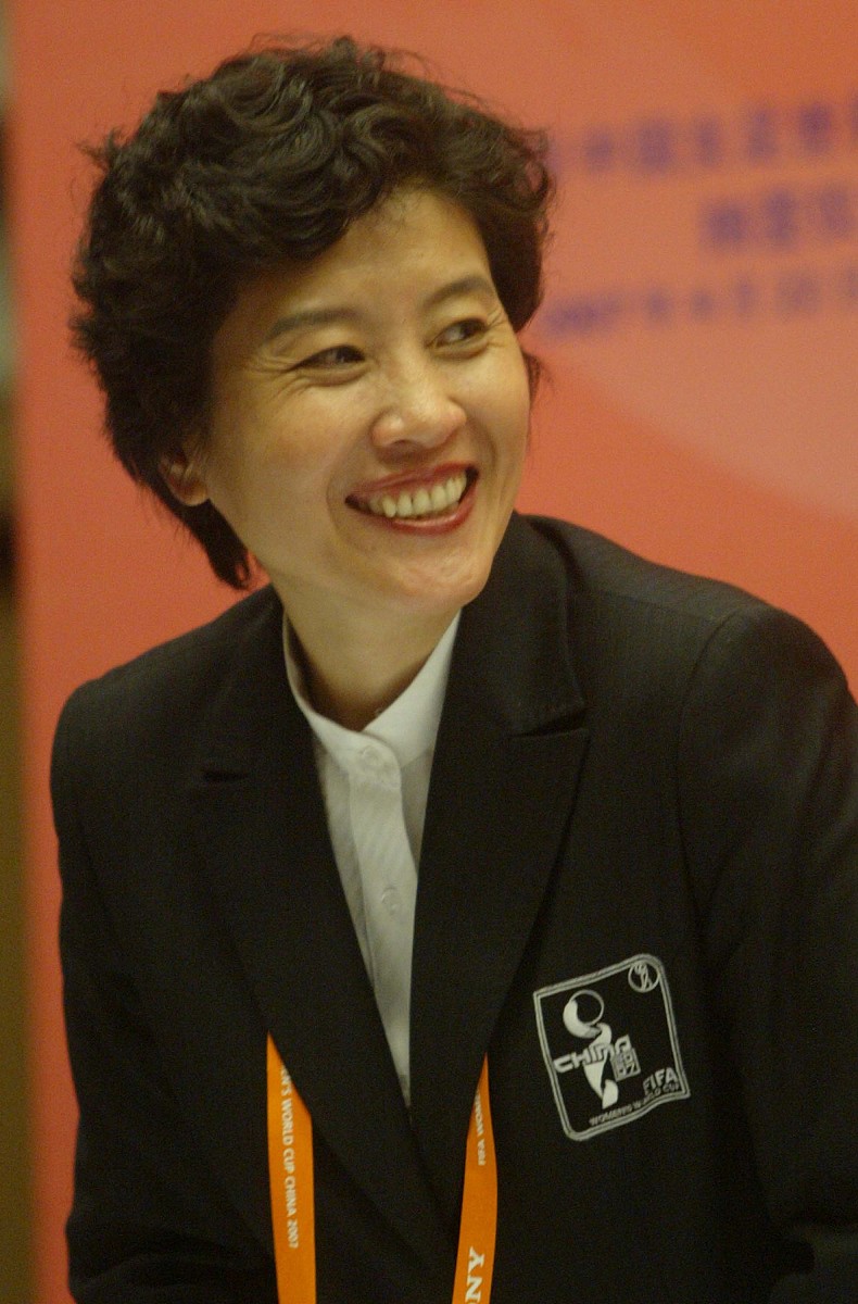 2007年4月22日,武汉,2007年女足世界杯官方网站落户腾讯qq.薛立+++_++