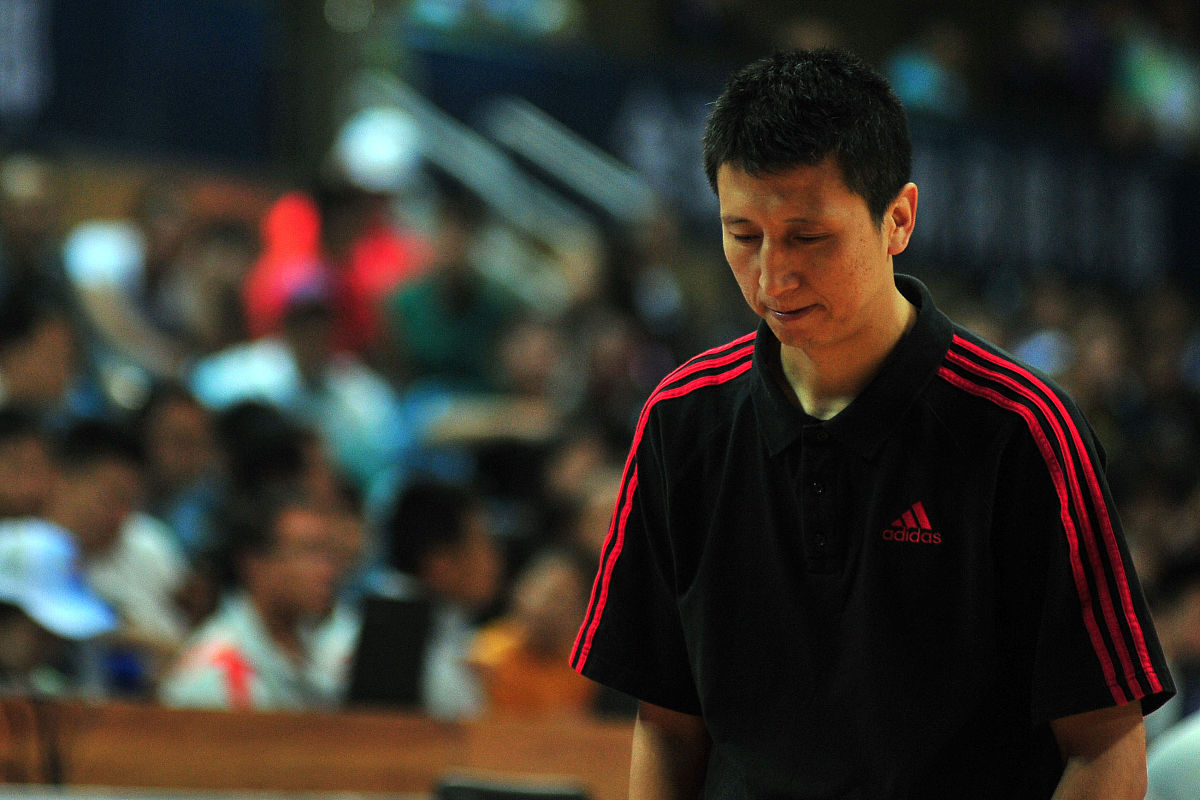 2013年9月2日,辽宁阜新,2013全运会u18男篮小组赛,辽宁vs江苏. 郭士强