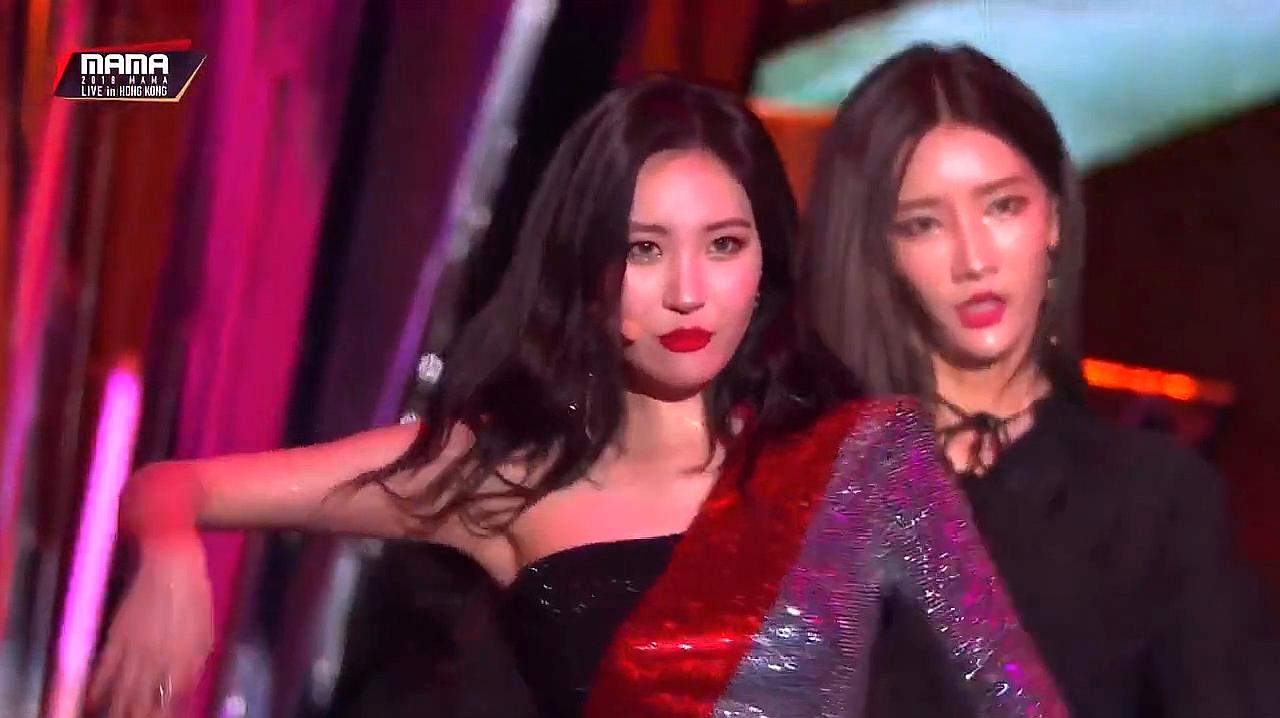 [图]南韩腿精SUNMI《Siren》MAMA in HONG KONG现场版