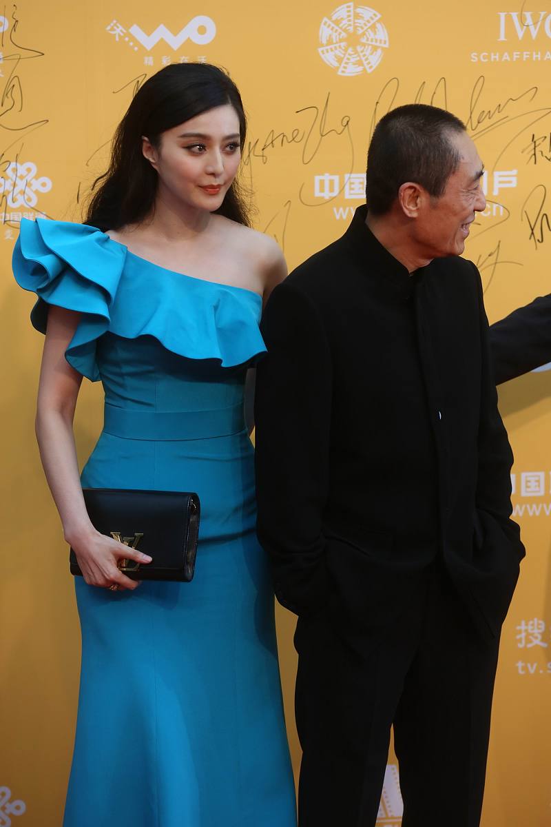 2014年04月16日,北京,第4届北京电影节开幕式红毯.***_***范冰冰,张艺