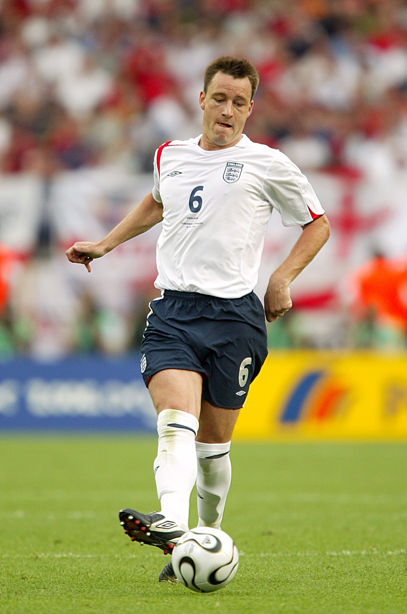 2006年6月15日,世界杯b组,英格兰2-0击败特立尼达和多巴哥.后卫特里  