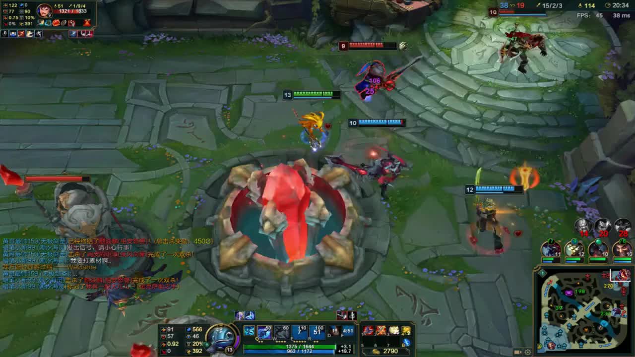英雄联盟LOL:新版鱼人极限5杀,拥有超强爆发的中单法师!