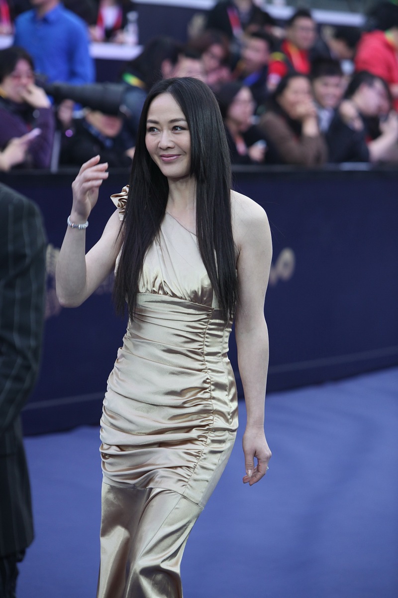 2013n年4月23日讯,北京,第三届北京国际电影节闭幕.***_*** 李琳+++_+
