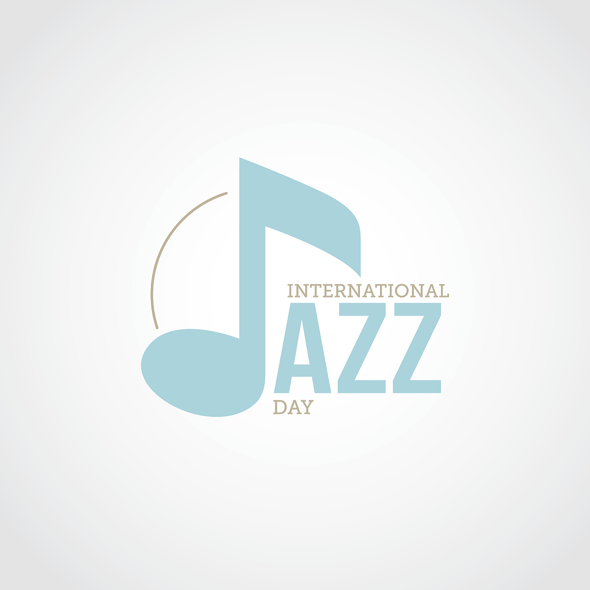 international jazz day vector illustration