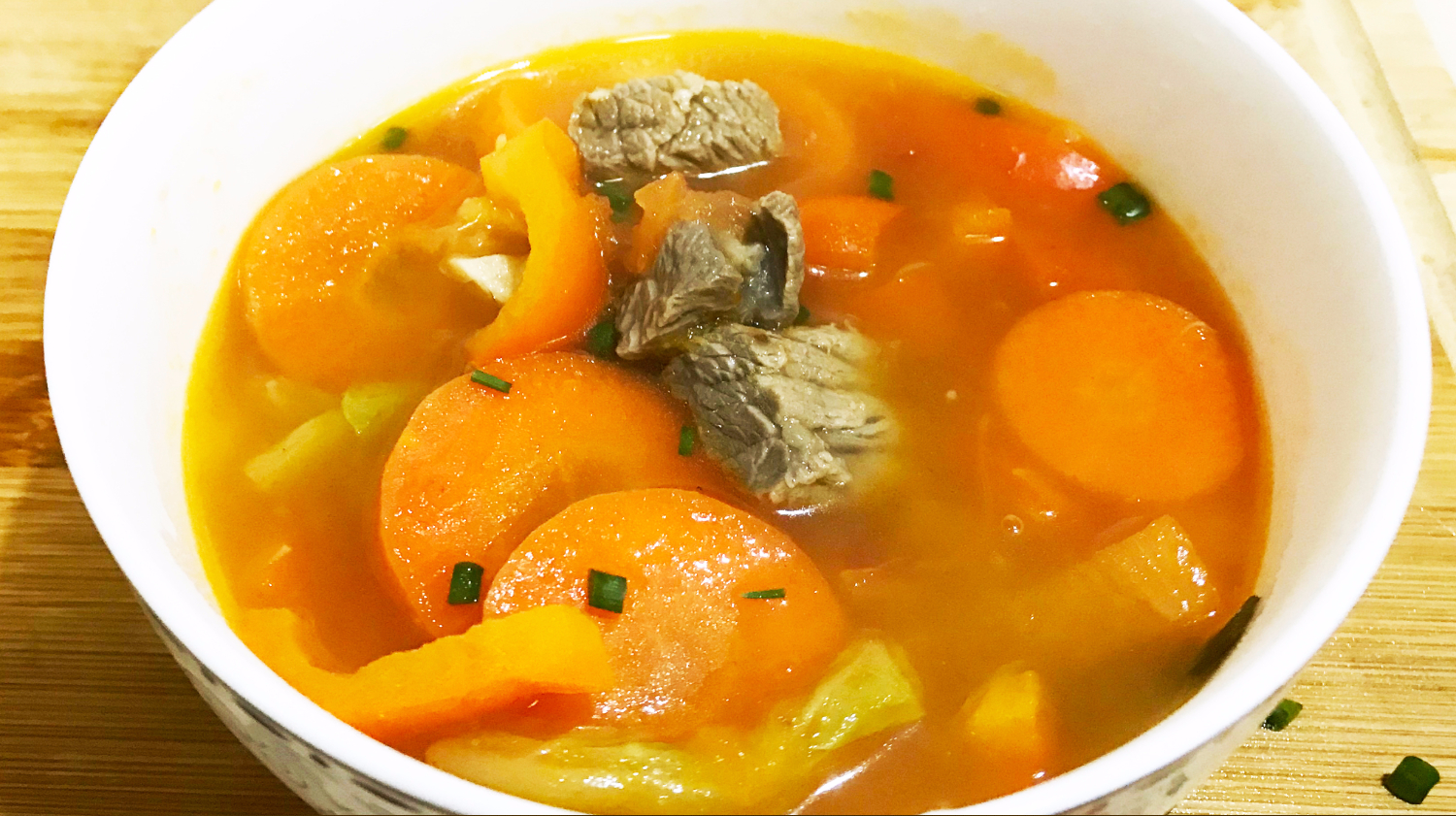 教如何做番茄牛肉汤,开胃又下饭简单易学,好吃的连汤汁都不放过