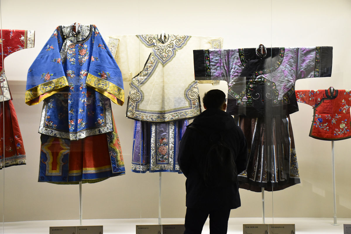 2019年12月26日,北京,"隻立千古——《红楼梦》文化展"正在国家博物馆