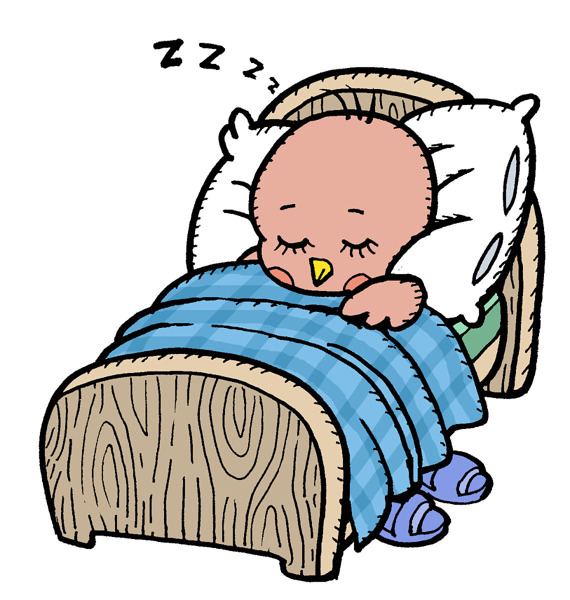 洗漱睡觉，晚安！