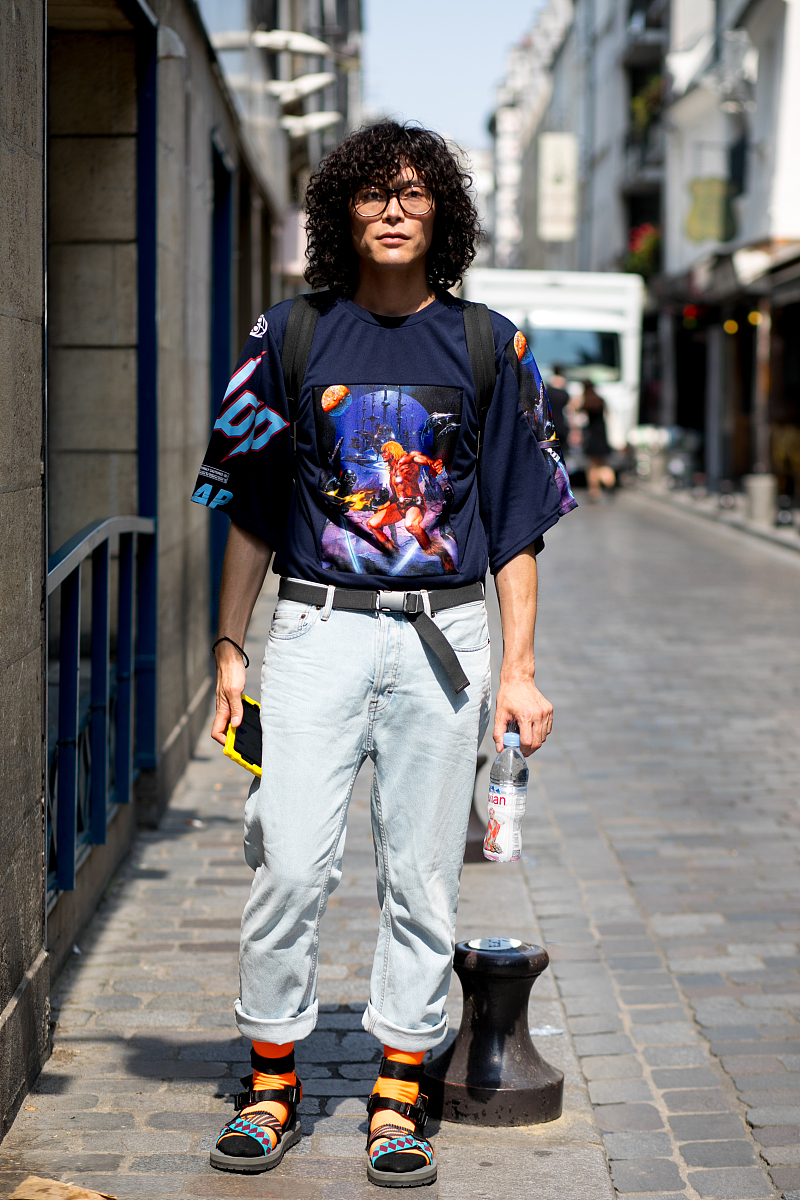 欧美街头风T恤 写小红书文案