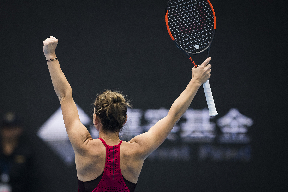 2017中网女单半决赛:哈勒普2-0胜奥斯塔彭科 wta世界排名首次登顶