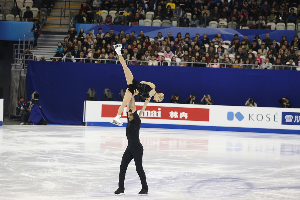 2015年03月25日,上海,2015世界花样滑冰锦标赛双人短节目赛况.***_***