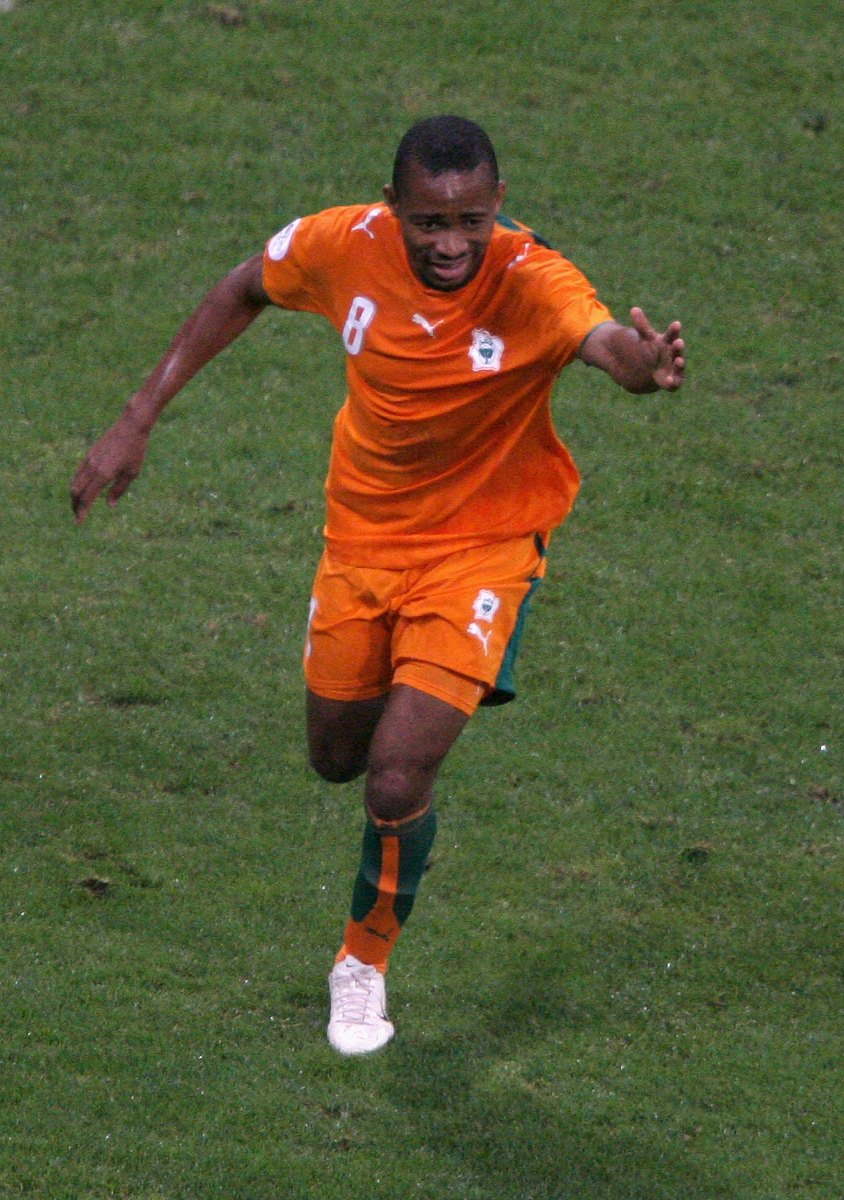 2006年6月21日,世界杯c组,科特迪瓦3-2力克塞黑.塞黑队庆祝进球munich