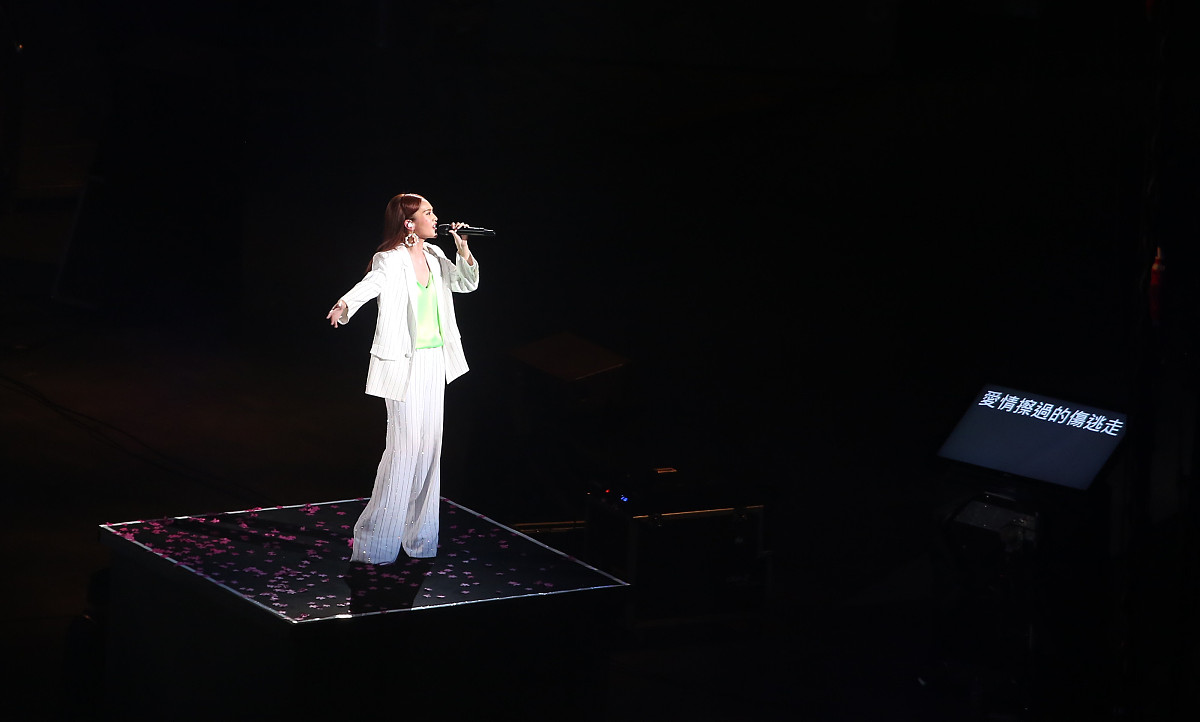2018年5月20日,广州,杨丞琳"青春住了谁"世界巡回演唱会在广州宝能国