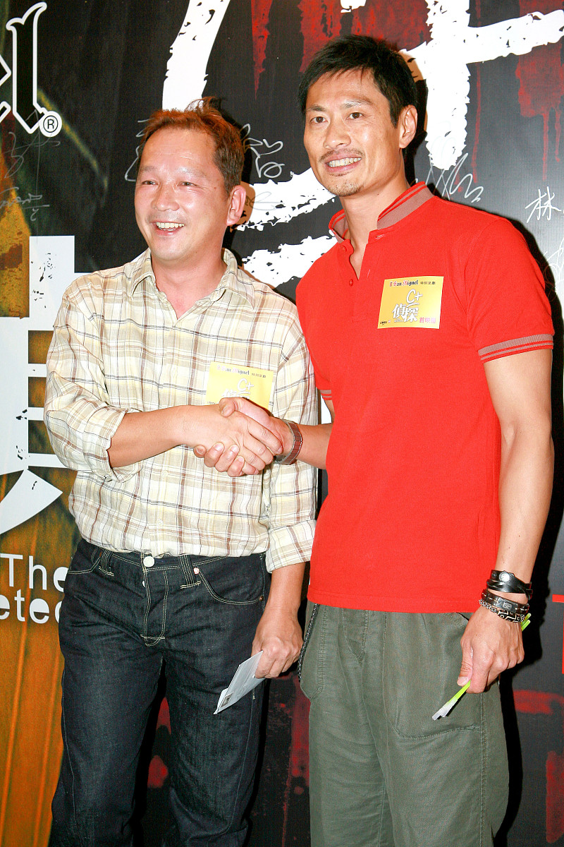 2007年9月18日,香港,电影《c+侦探》于尖沙咀海运戏院举行首映礼.廖启