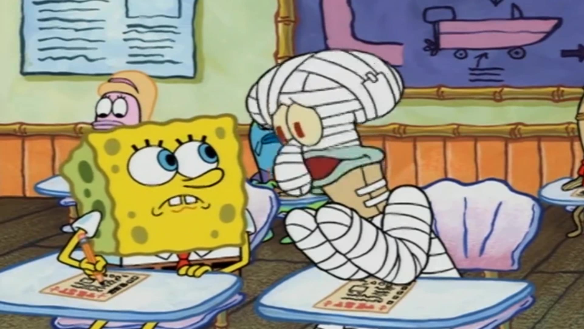 章鱼哥对海绵宝宝说:我们是最佳搭档,居然只是因为这件事情!